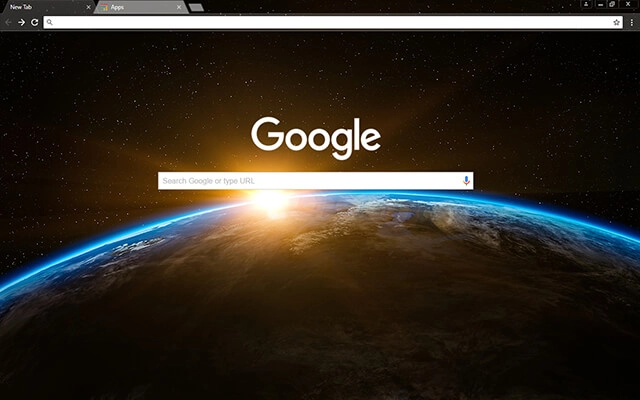Sunrise Chrome theme - Screenshot 2