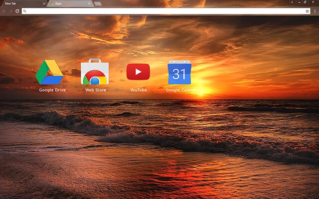 Sunset Bay Chrome theme - Screenshot 3