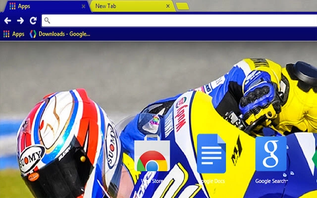 Super Bike GP Chrome theme - Screenshot 2