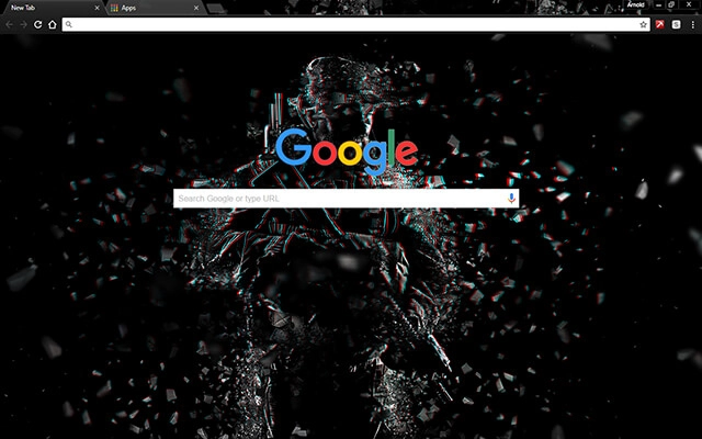 The Fallen Chrome theme - Screenshot 2