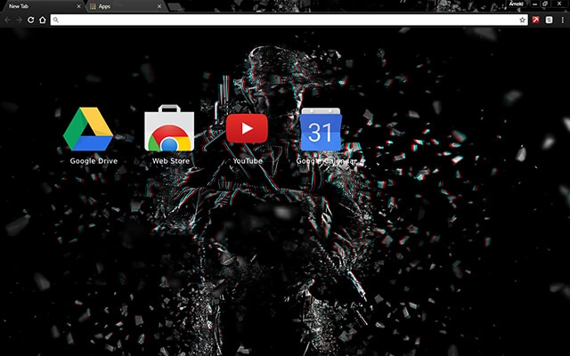 The Fallen Chrome theme - Screenshot 3