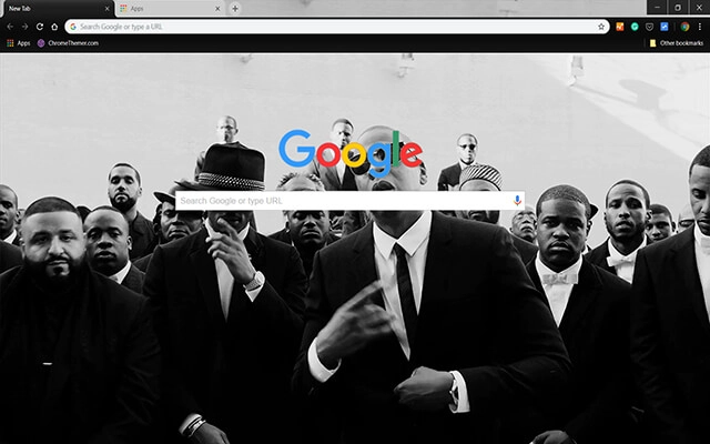 The Keys Chrome theme - Screenshot 2