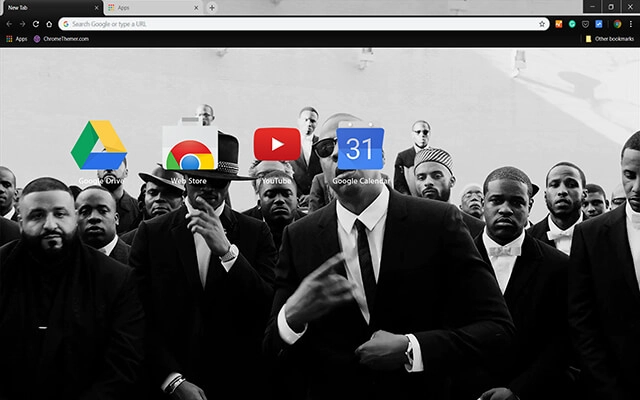 The Keys Chrome theme - Screenshot 3