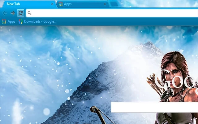 Tomb Raider Chrome theme - Screenshot 2
