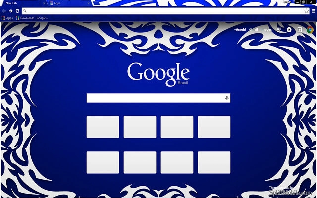 Tribal Blue Theme