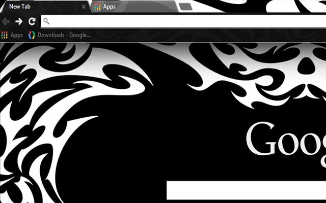 Tribal Chrome theme - Screenshot 2