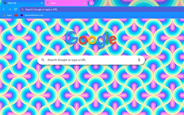 Unicorn Rainbow Chrome theme - Screenshot 2