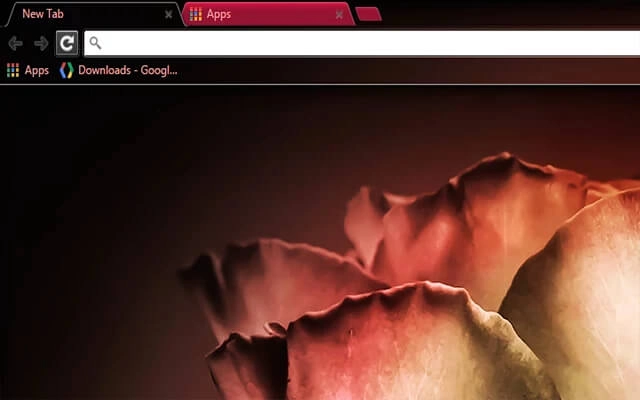 Vintage Rose Chrome theme - Screenshot 2