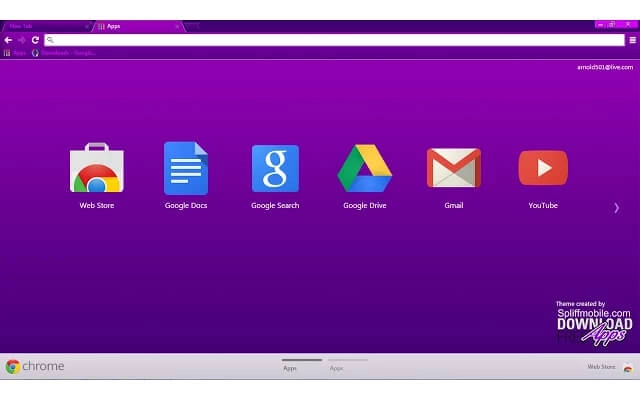Vivacious Purple Chrome theme - Screenshot 3