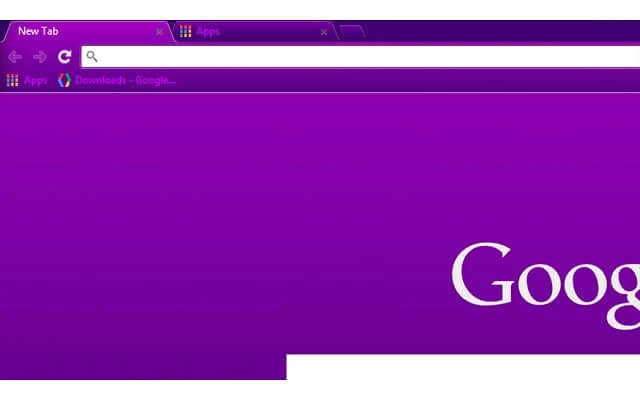Vivacious Purple Chrome theme - Screenshot 2
