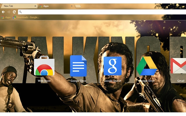 Walking Dead HD Chrome theme - Screenshot 3