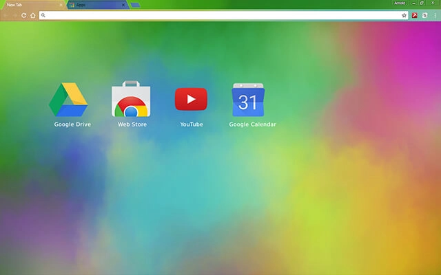 Water Colors Chrome theme - Screenshot 3