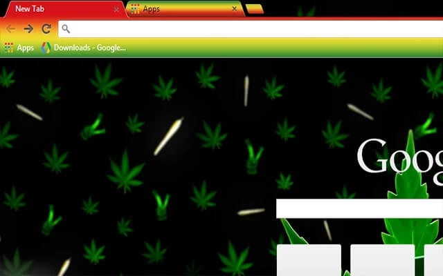 Weed One Love Chrome theme - Screenshot 2