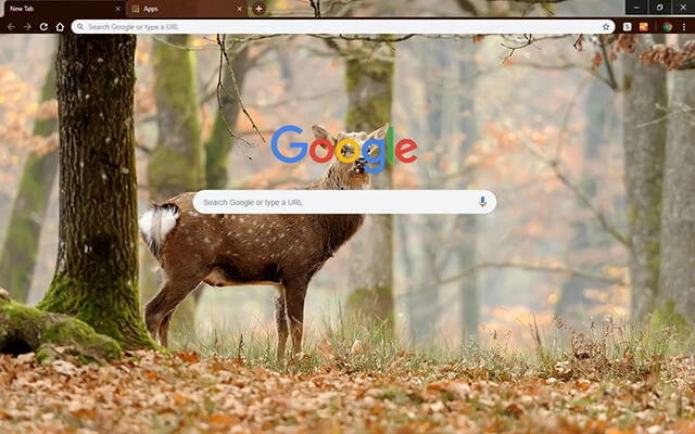 Whitetail Deer Chrome theme - Screenshot 2