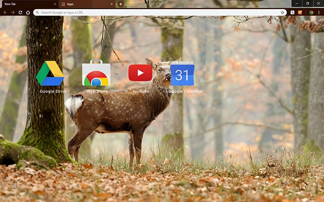 Whitetail Deer Chrome theme - Screenshot 3
