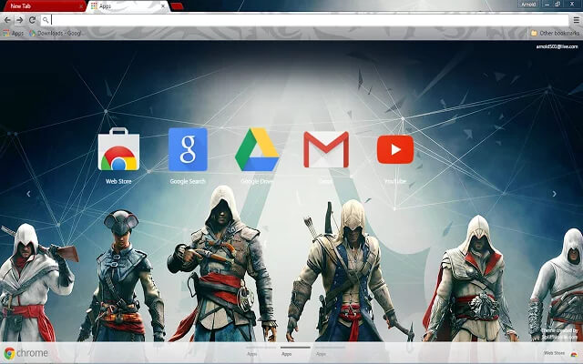 Assassin's Creed Google Chrome Theme - Theme For Chrome