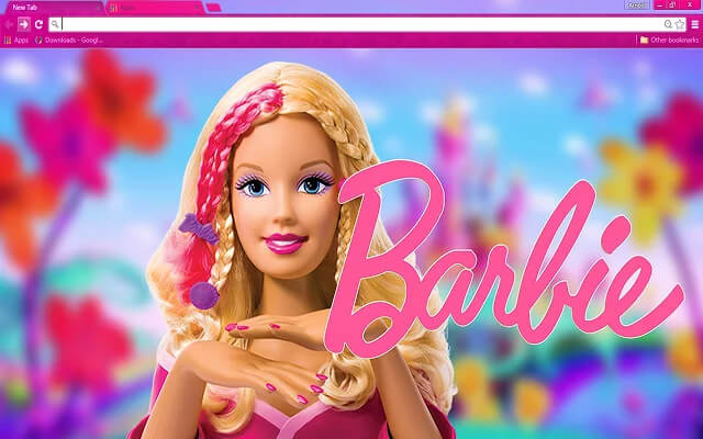 Barbie Google Chrome Theme