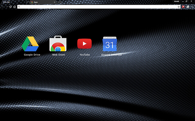 Dark Fiber Google Theme - Theme For Chrome