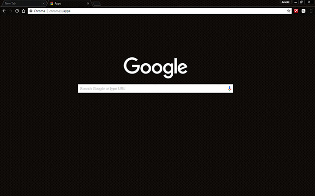 Dark Grid Chrome Theme - Theme For Chrome