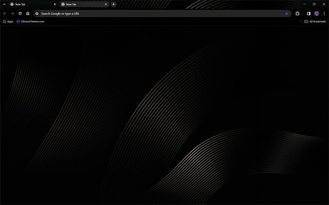 Dark Harmony Chrome Theme