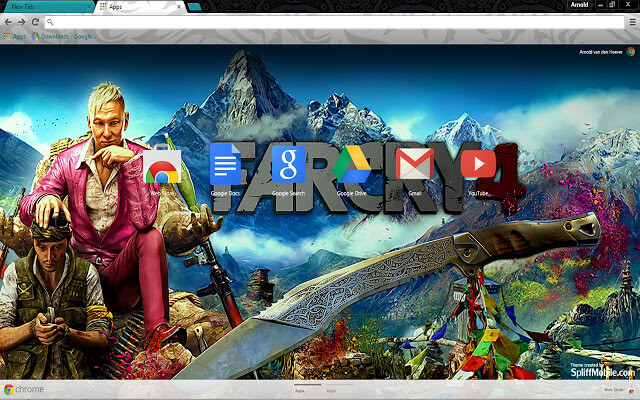 Far Cry 4 Google Chrome Theme