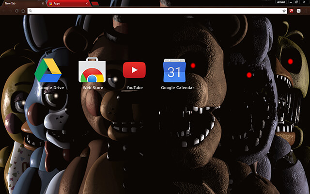 Five Nights at Freddy's Google Theme - Theme For Chrome