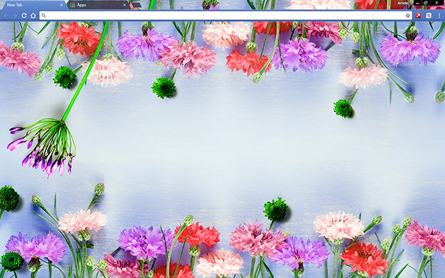 Flowers Bloom Google Chrome Theme