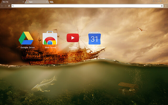 Flying Dutchman Google Theme - Theme For Chrome