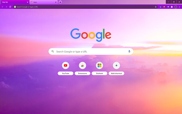 Ice Cream Sky Chrome Theme - Theme For Chrome