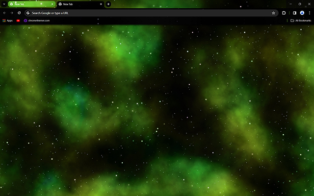 Nebula Green Theme