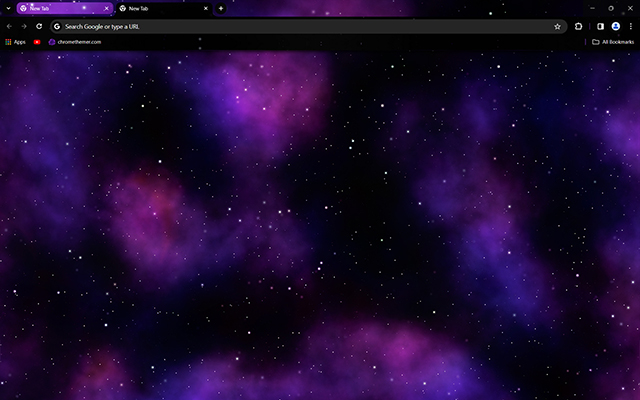 Nebula Purple Theme