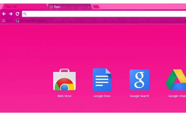 Simply Pink Chrome Theme - Theme For Chrome