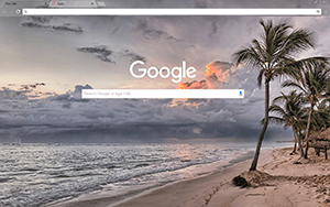 Beach Google Chrome Theme