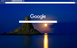 Blue Italy Google Chrome Theme