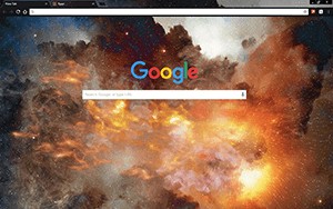 Cosmic Light Google Chrome Theme