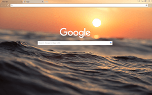 Dusky Waves Google Chrome Theme