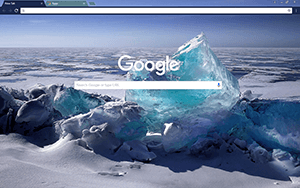 Icy Blue Google Chrome Theme