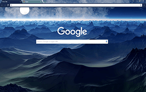 Planet X Google Chrome Theme