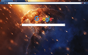 Puppy Dog Glory Google Chrome Theme
