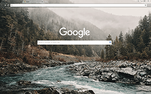 River Man Google Chrome Theme