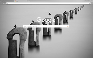 Sea Of Fog Google Chrome Theme