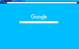 Sky Blue Google Chrome Theme
