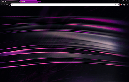 Chromatic Purple Google Chrome Theme