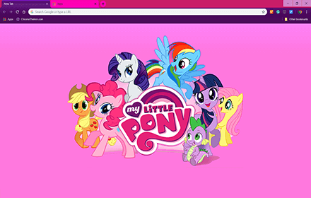 My Little Pony Google Chrome Theme