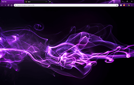 Purple Blaze Google Chrome Theme