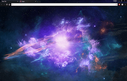 Star Light Chrome Theme