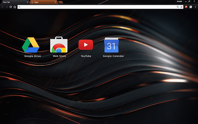 Chromatic Copper Chrome Theme