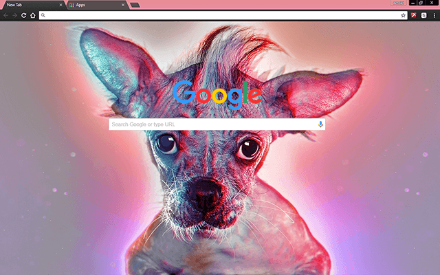 Stars In Outer Space Chrome Theme