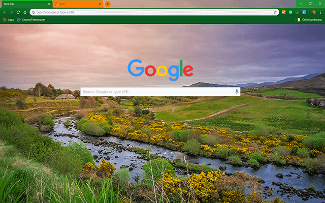 Irish Beauty Google Chrome Theme