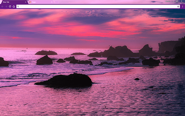 Malibu Google Chrome Theme